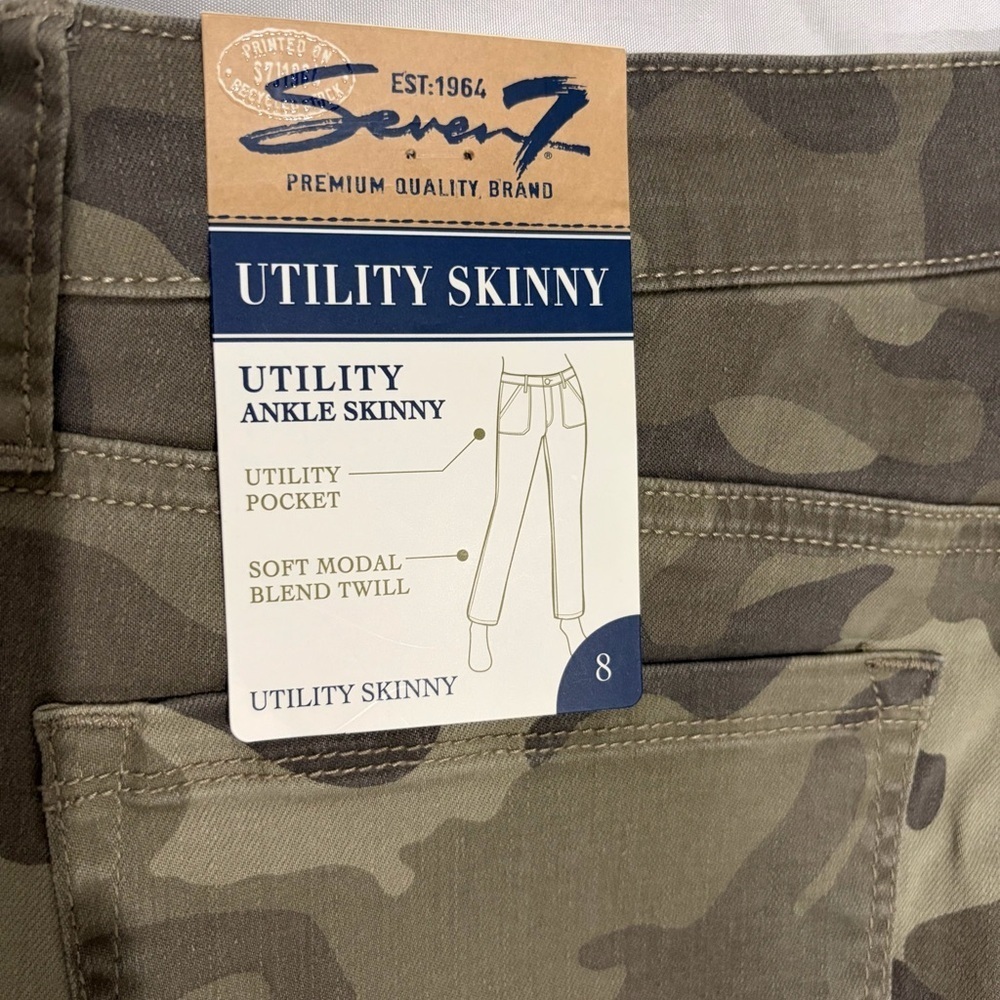 Seven7 Utility Skinny Camo Pants - Picture 7 of 7